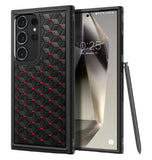 SAMSUNG GALAXY S24 ULTRA PREMIUM CRYO ARMOR CASE BLACK/RED | SPIGEN