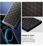 SAMSUNG GALAXY S24 ULTRA PREMIUM CRYO ARMOR CASE BLACK/RED | SPIGEN