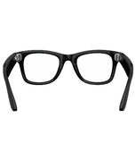 RAY-BAN META - WAYFARER SMART GLASSES STANDARD SHINY BLACK/CLEAR