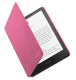 AMAZON KINDLE 7" (2024) PREMIUM PROTECTIVE COVER FABRIC RASPBERRY