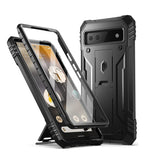 GOOGLE PIXEL 6A PREMIUM FULL BODY RUGGED REVOLUTION SERIES CASE BLACK | POETIC